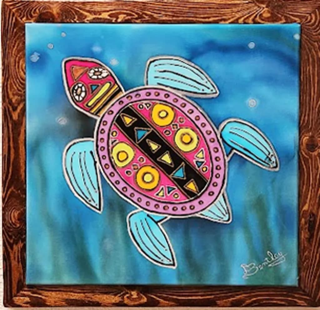 Ripple Framed Turtle