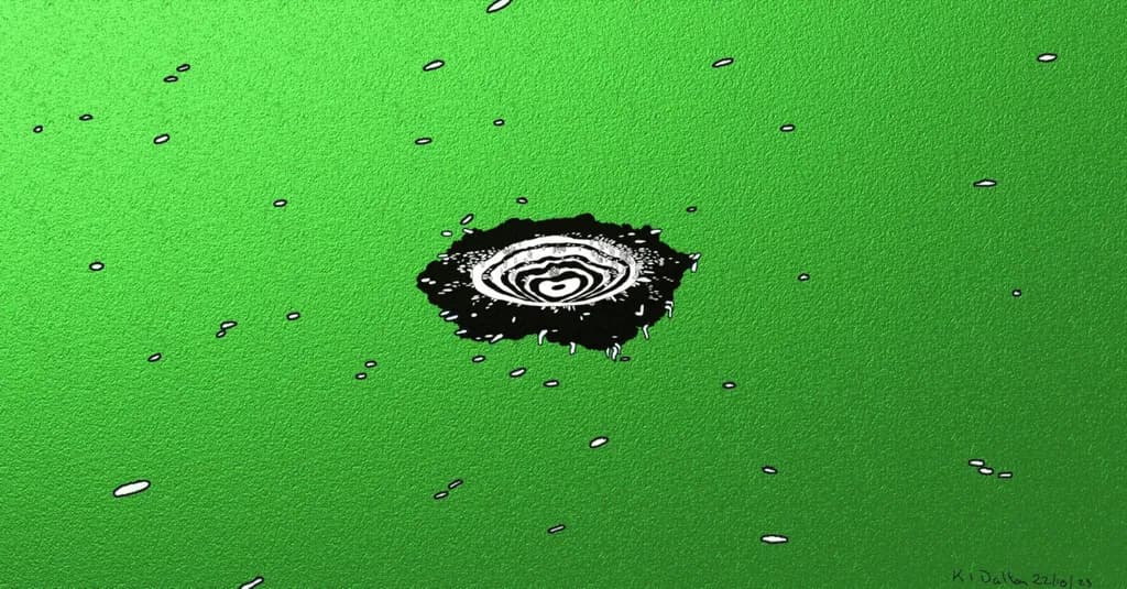 Green Black Hole