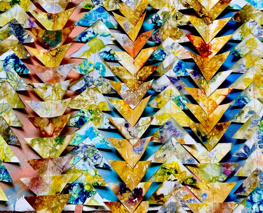 Geometric Triangles Pattern
