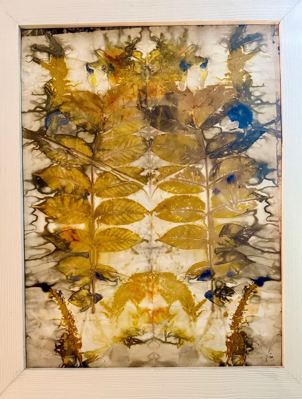 Golden Leaves Reflection