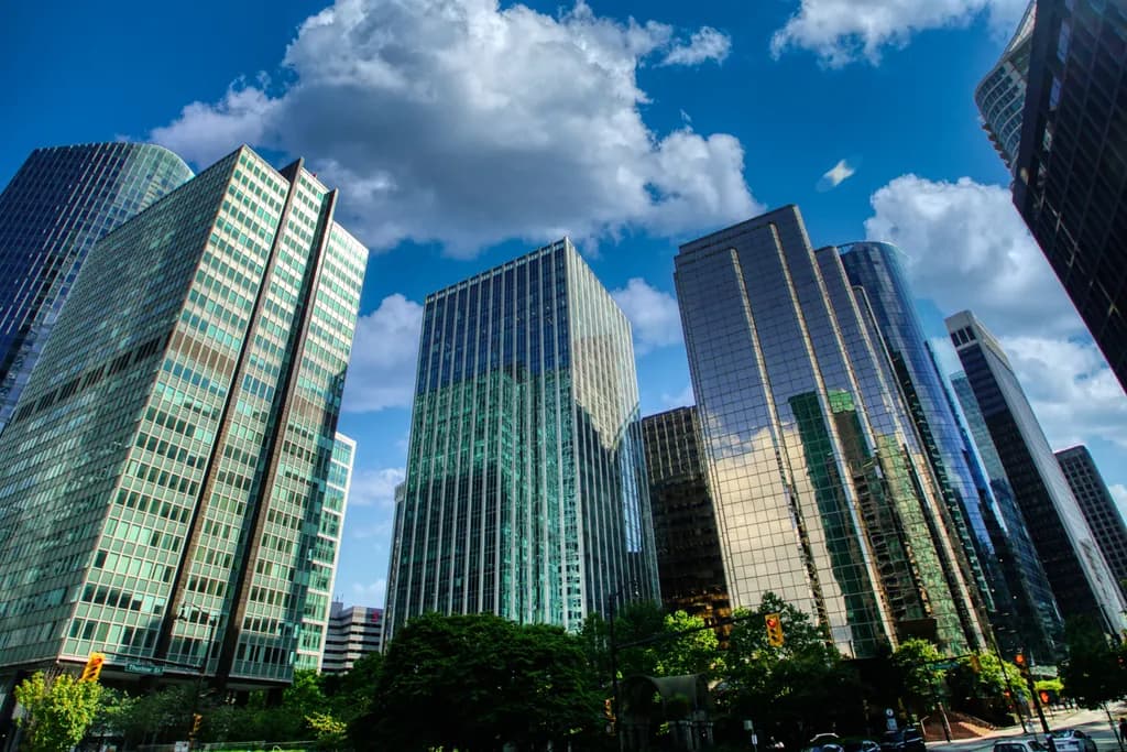 Urban Skyscraper Cluster