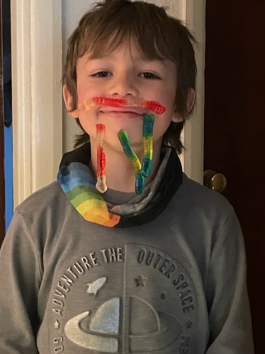 Candy Mustache Fun