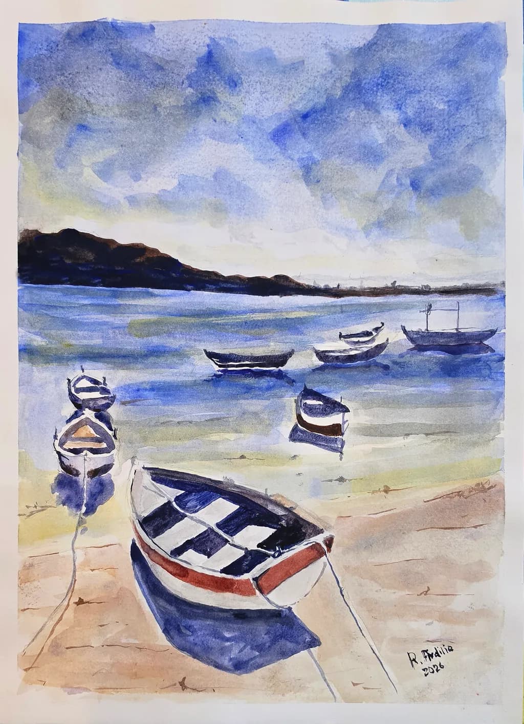 Boats by the Shore