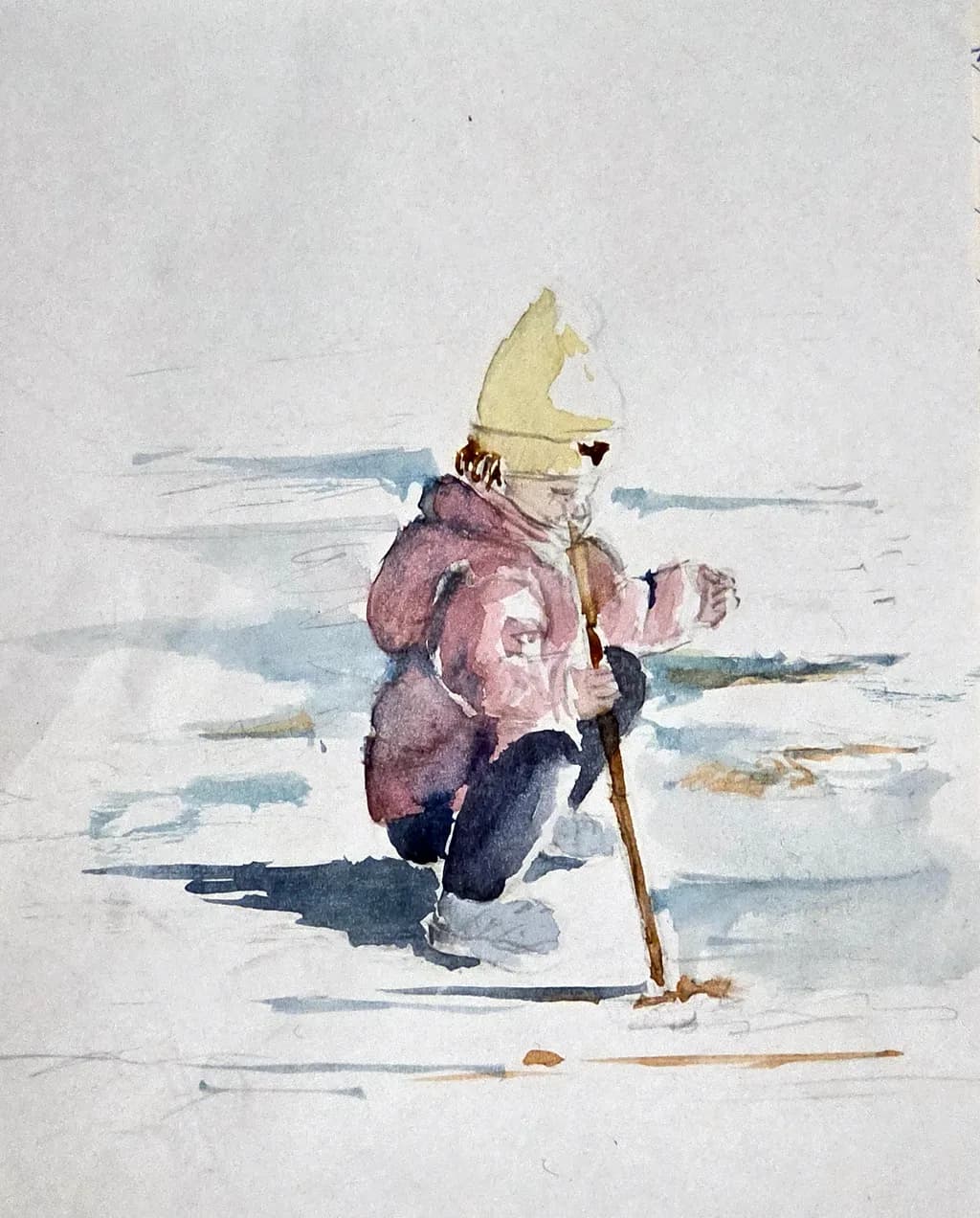 Child with Stick