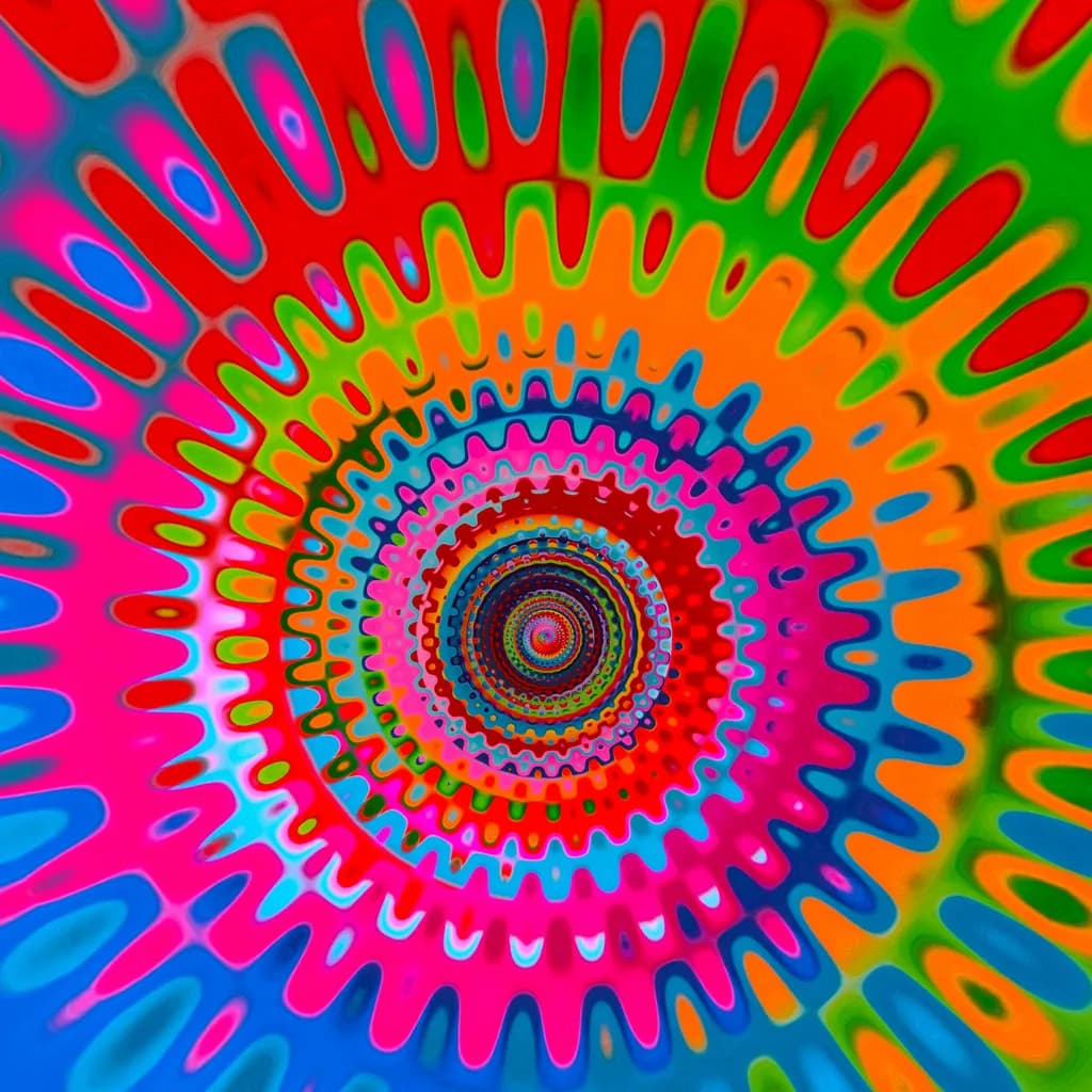 Colorful Spiral Vortex