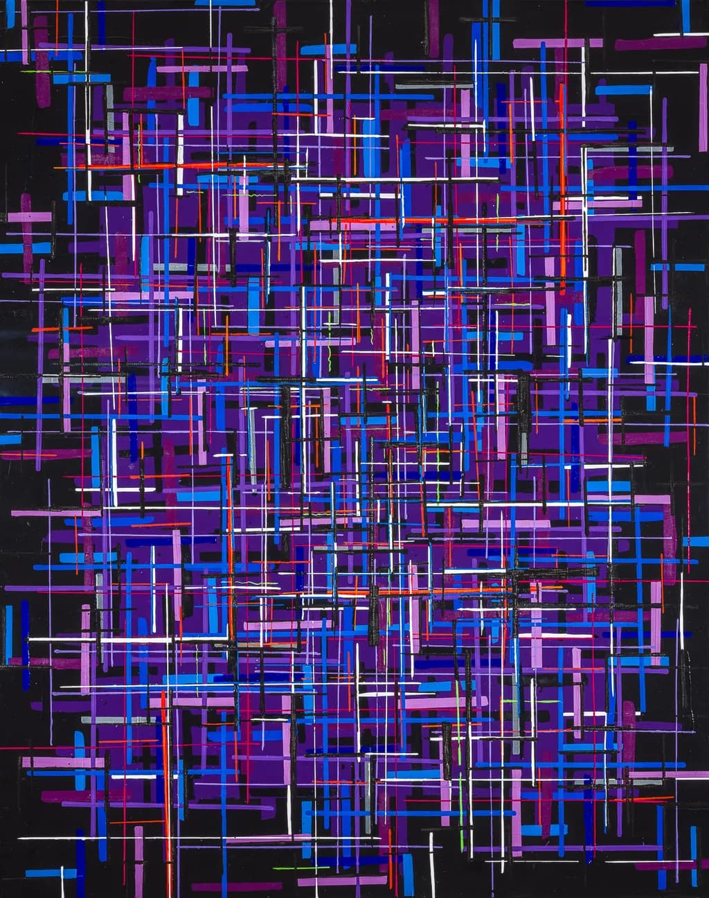 Colorful Gridlock