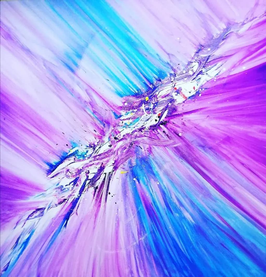 Abstract Color Burst