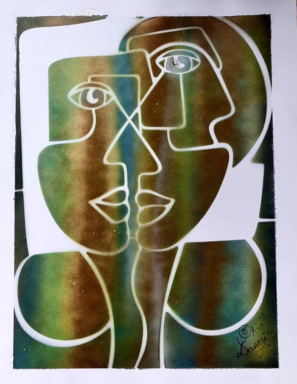 Interwoven Faces