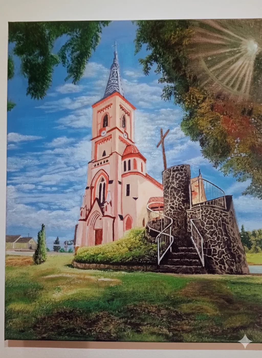 Charming Church Steps