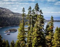 Mountain Lake Island