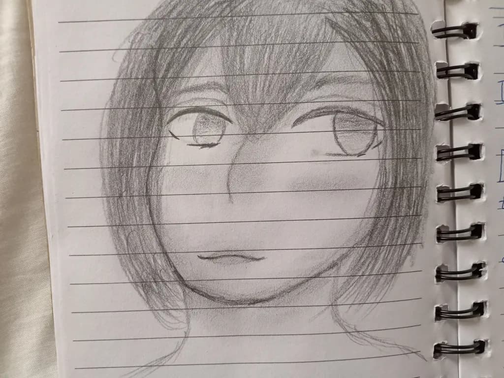 Monochrome Portrait Sketch