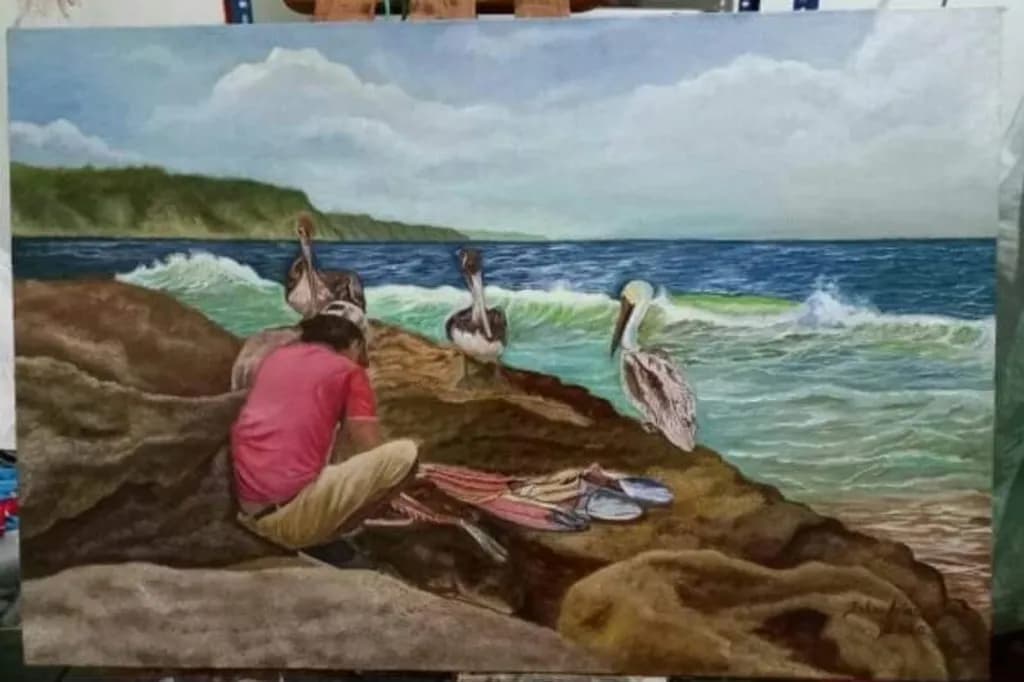 Coastal Catch and Pelicans