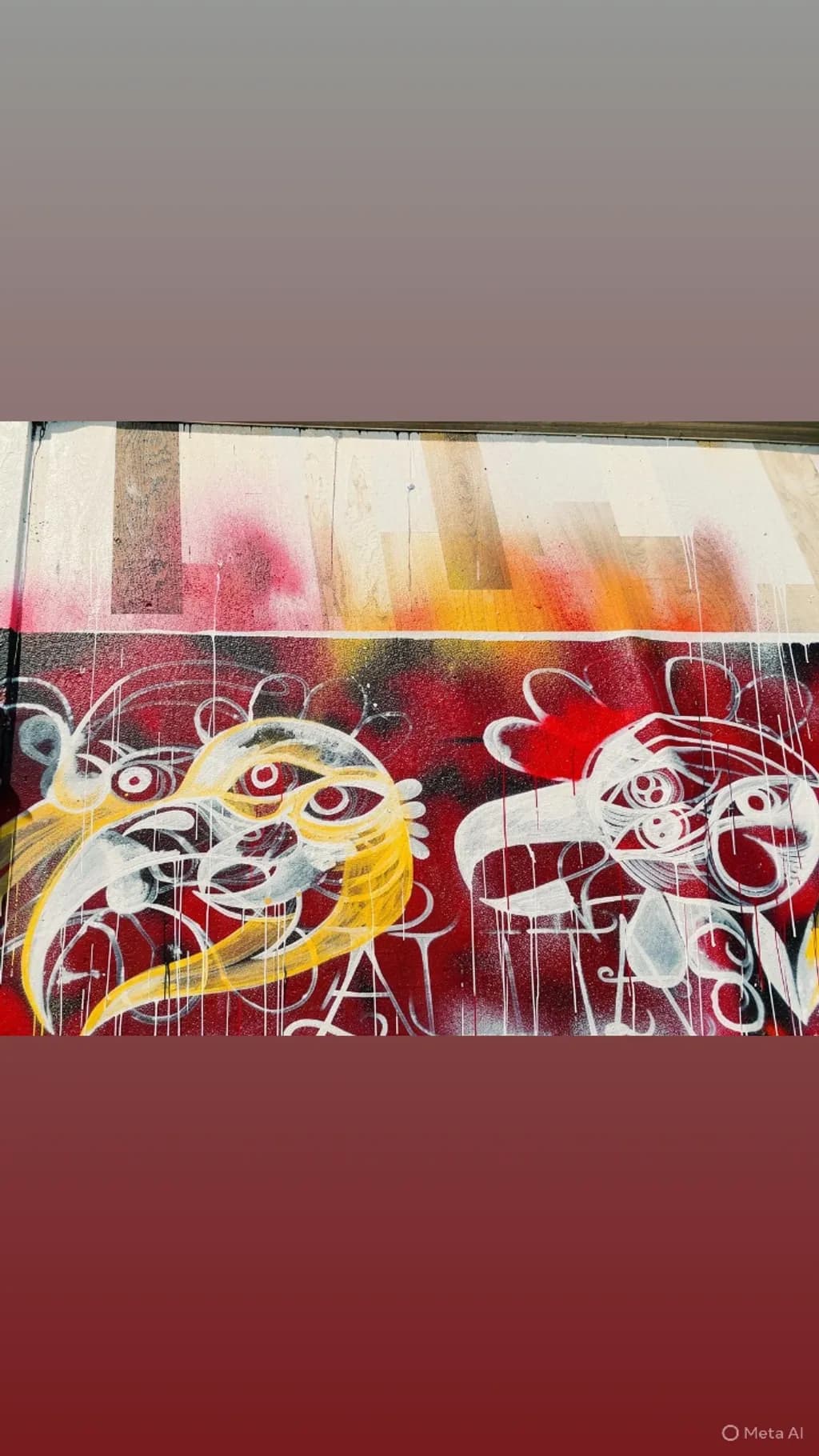 Abstract Bird Faces