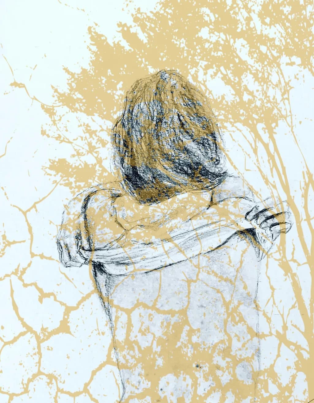 Embrace in Gold