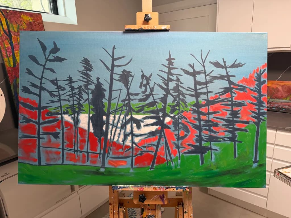 Scarlet Pines