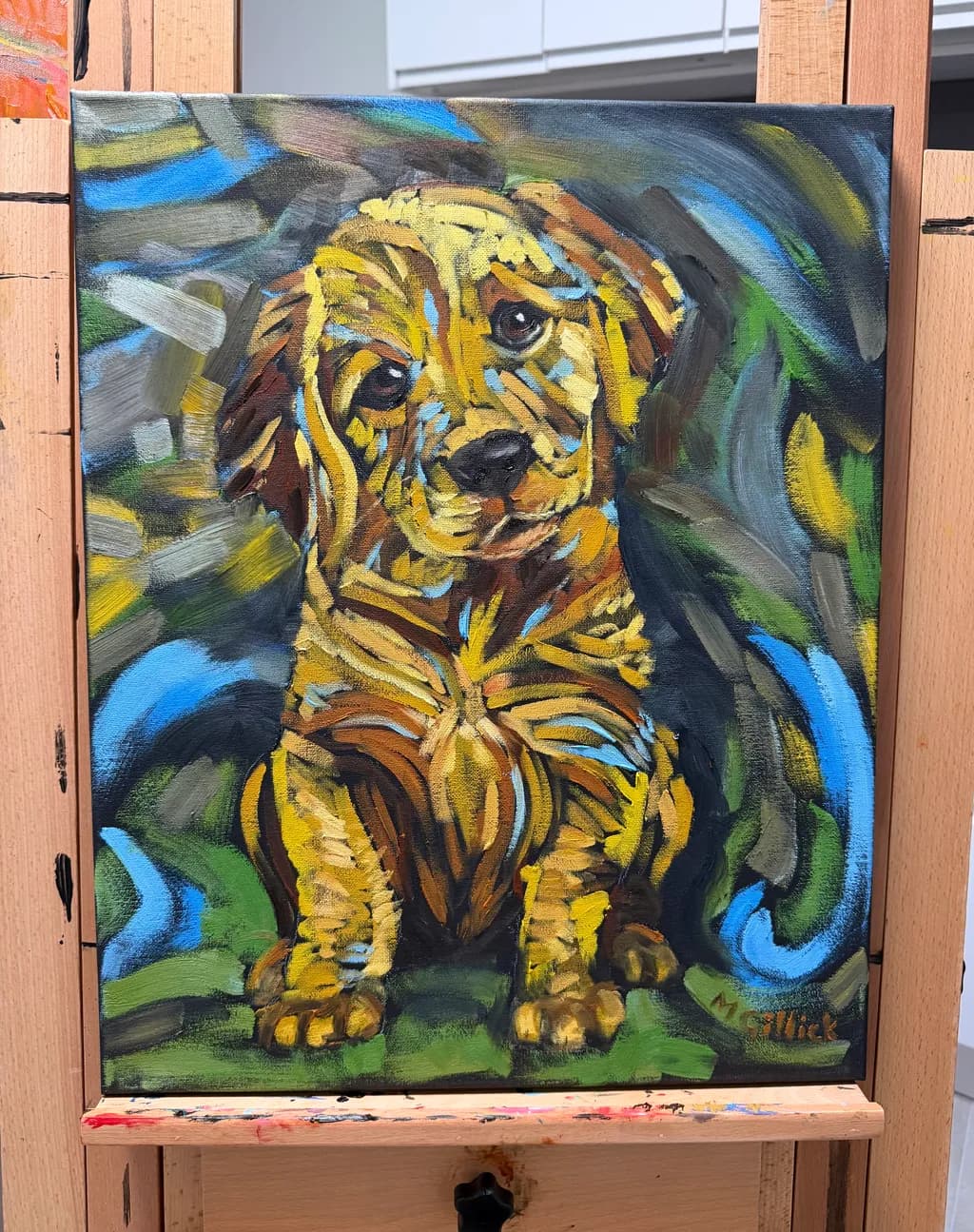 Cubist Puppy