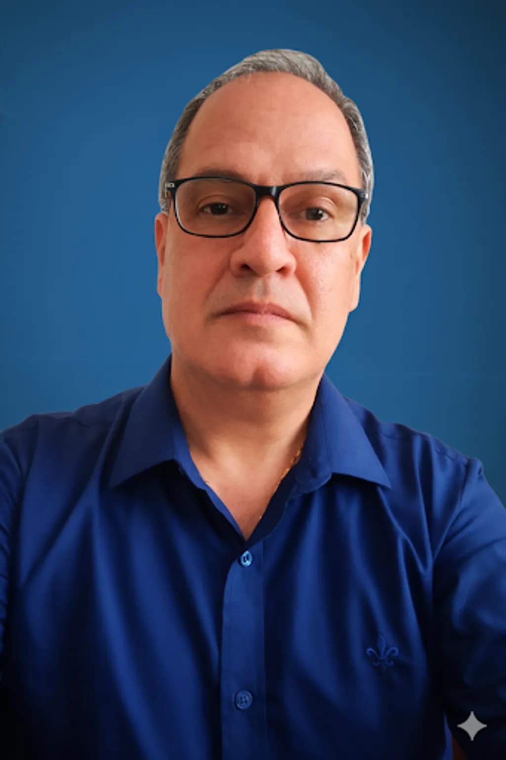 Professional Blue Portrait
