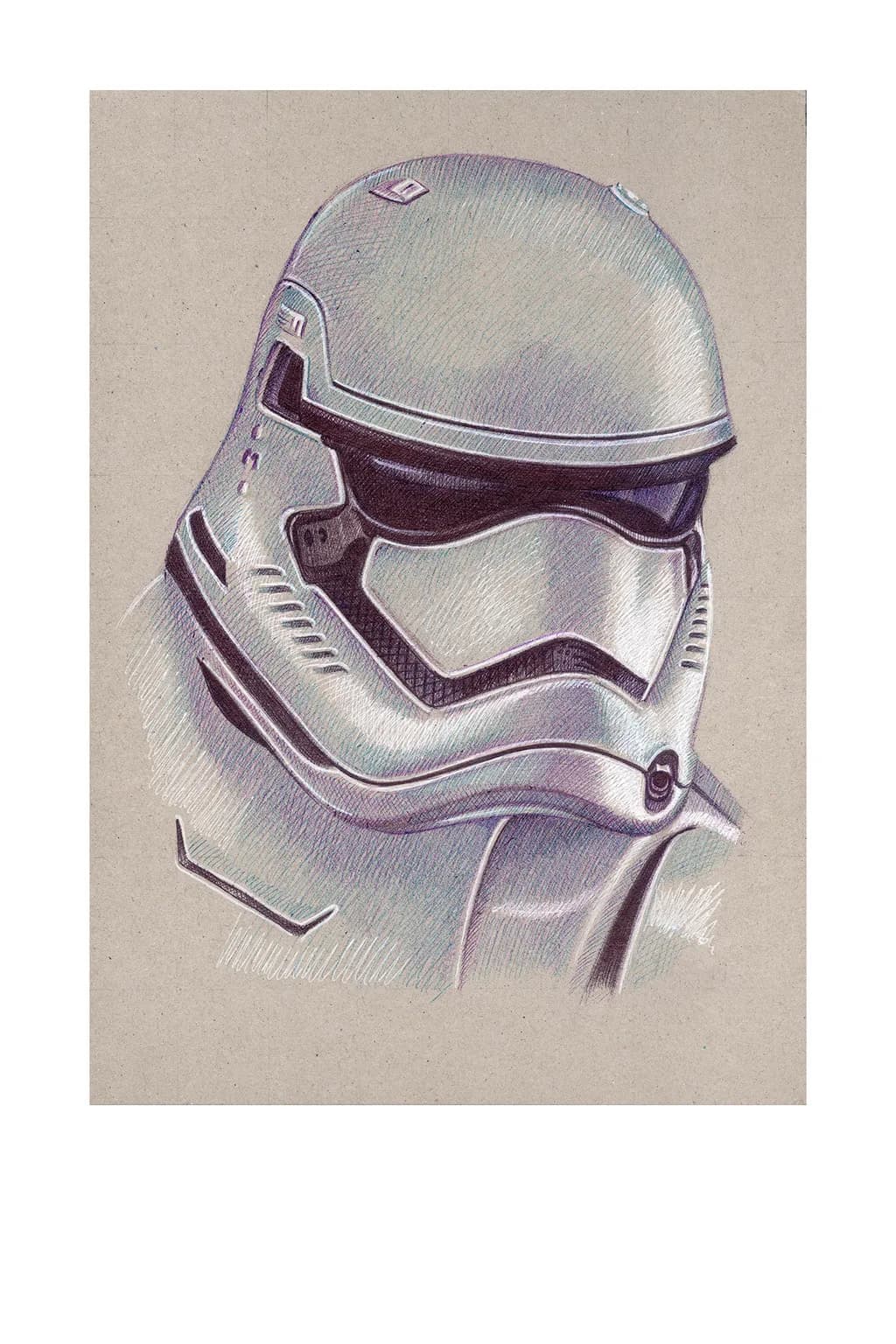 Stormtrooper Helmet Portrait