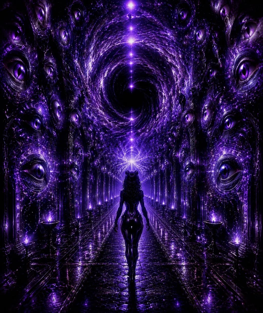 Purple Eyes Corridor
