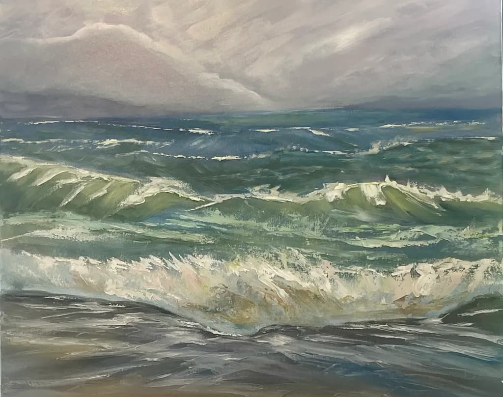 Storm-Tossed Surf