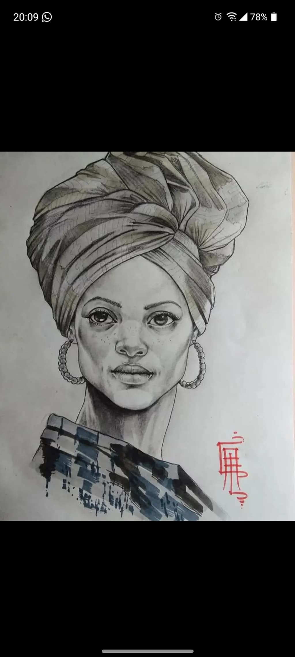 Headwrap Portrait
