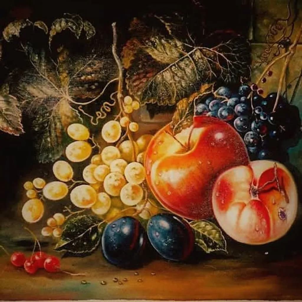 Harvest Fruit Still Life