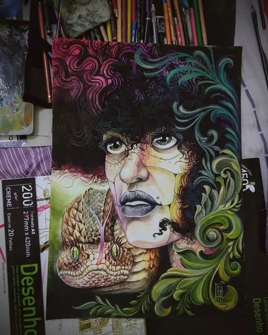 Gorgon Garden Portrait