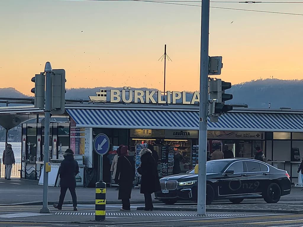 Bürkliplatz Sunset