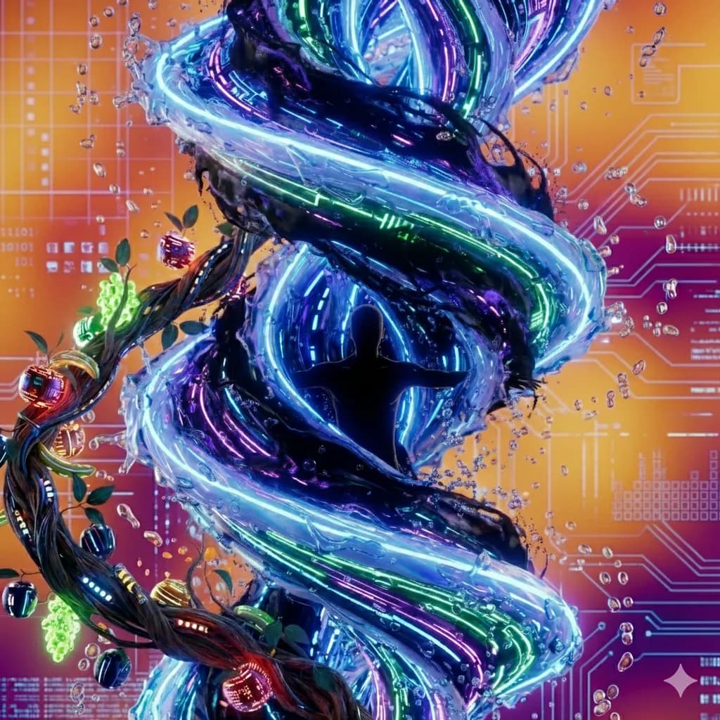 Neon Helix Transformation
