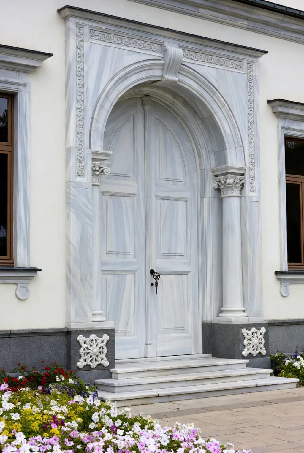 Marble Archway Entrance