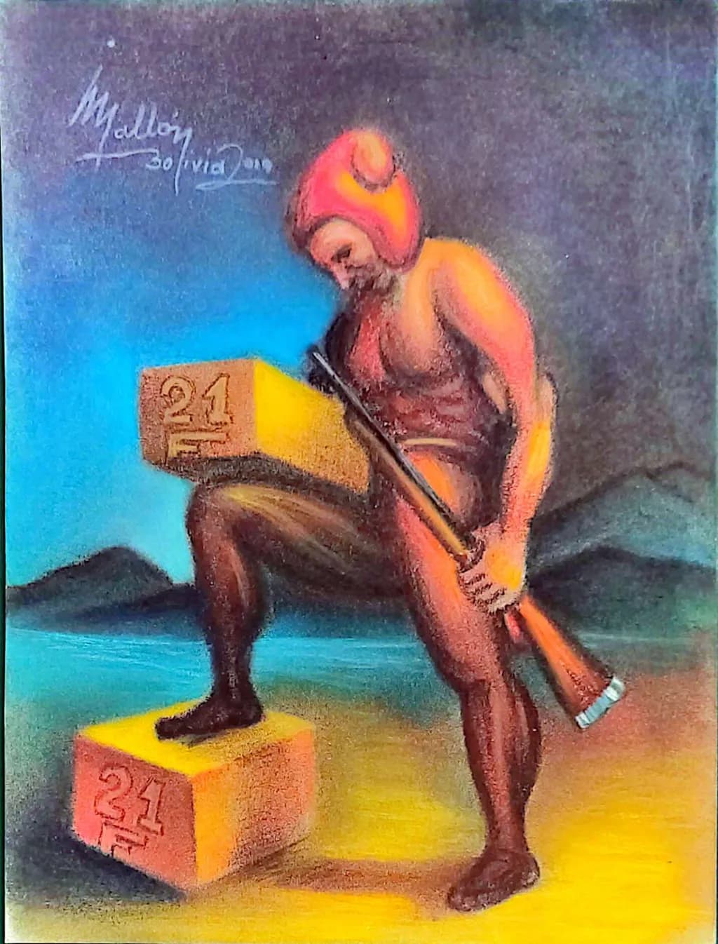 The Bullet and the Blocks