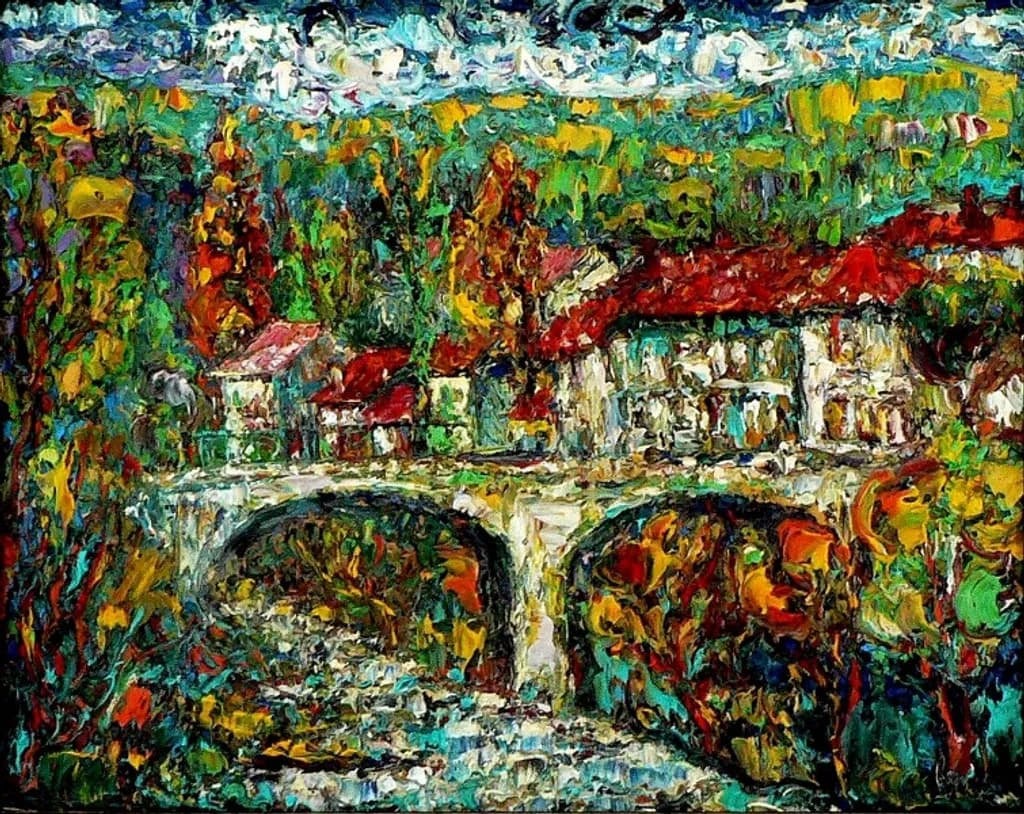 Autumn Bridgescape