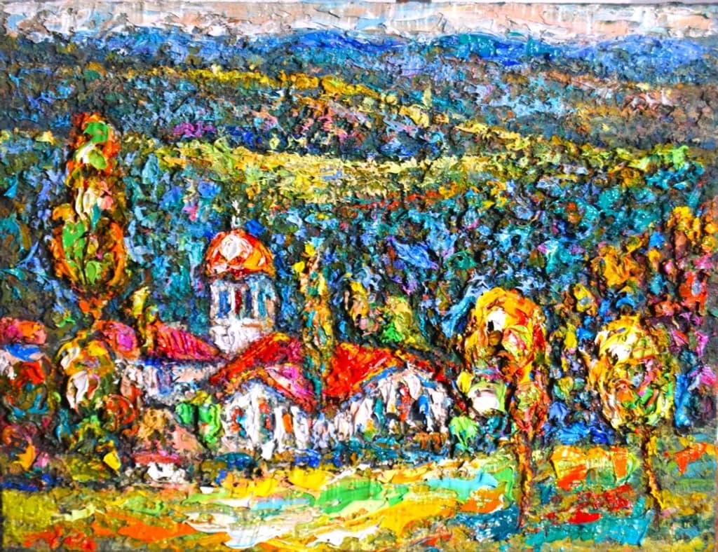 Textured Village Horizon