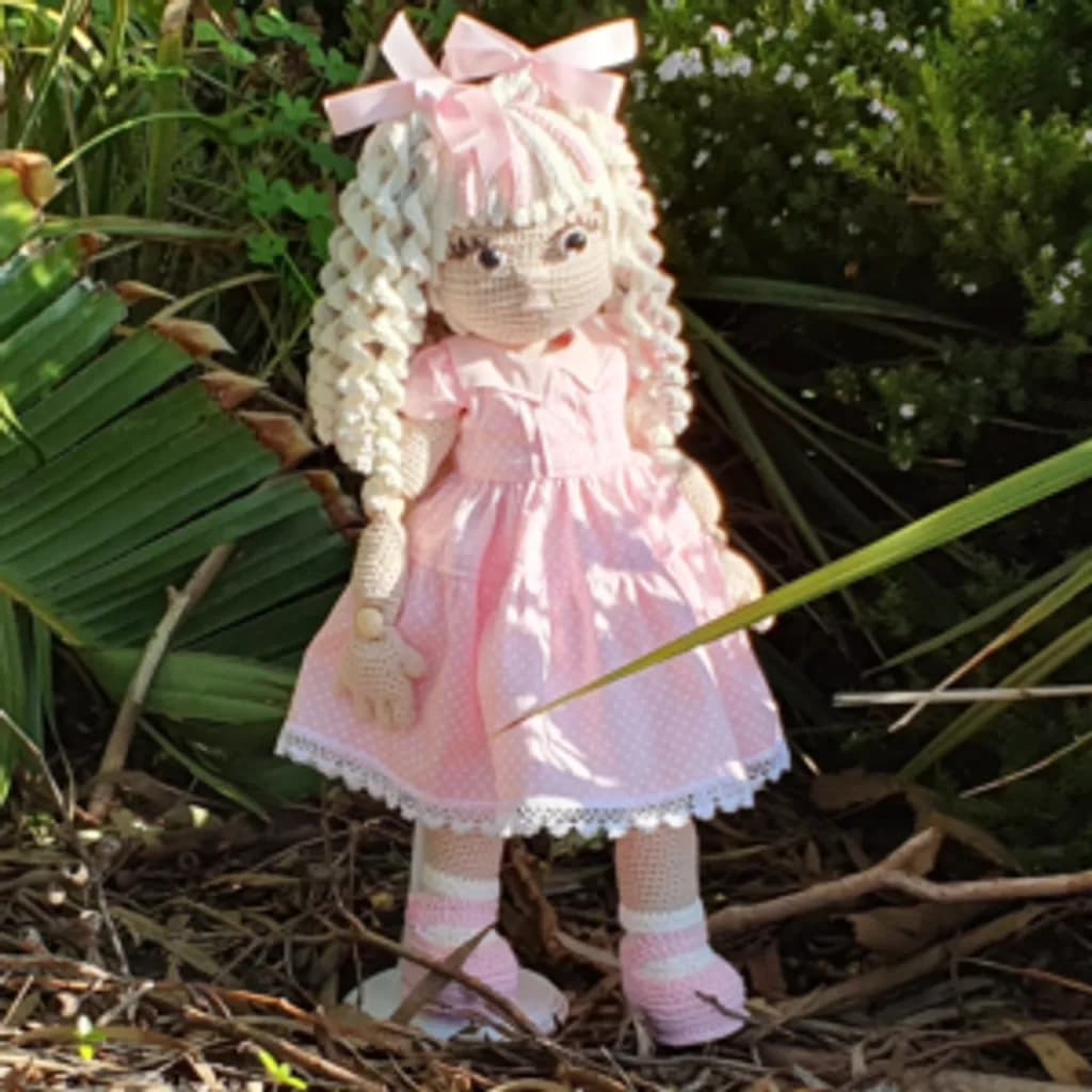 Pink Ringlet Doll