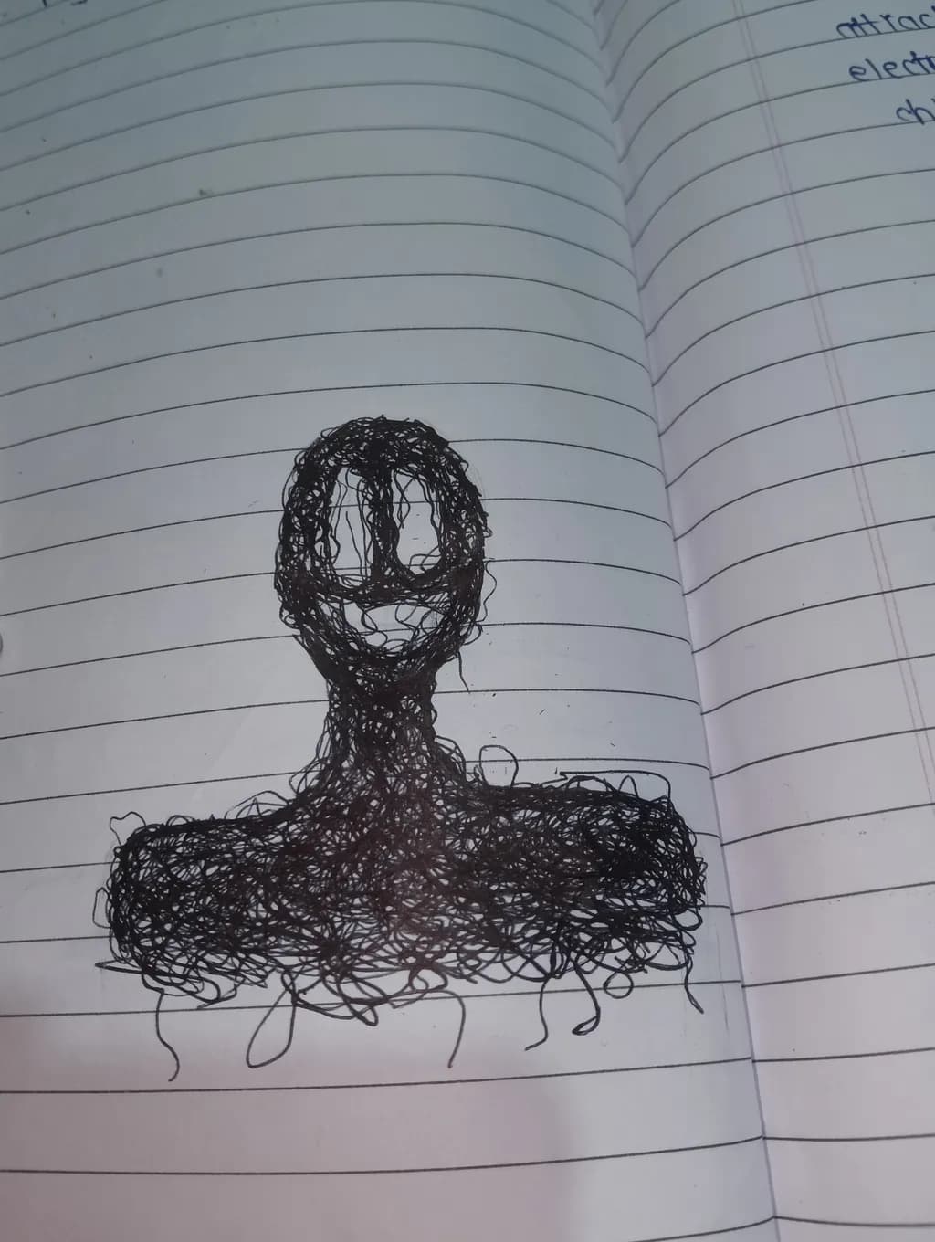 Intricate Figure Sketch
