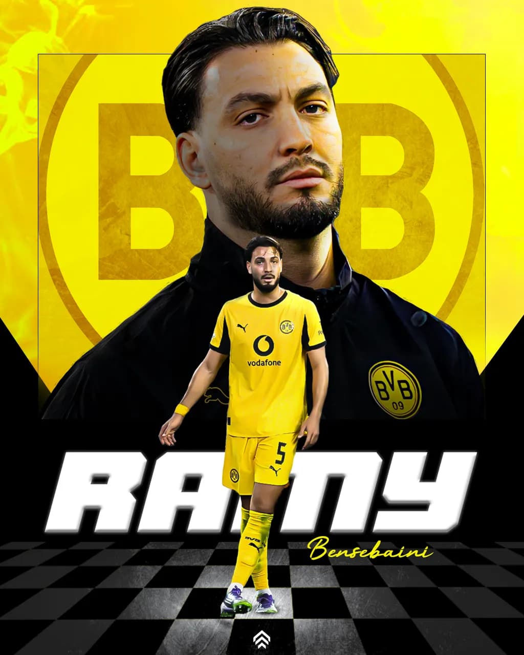 Dynamic Athlete Portrait