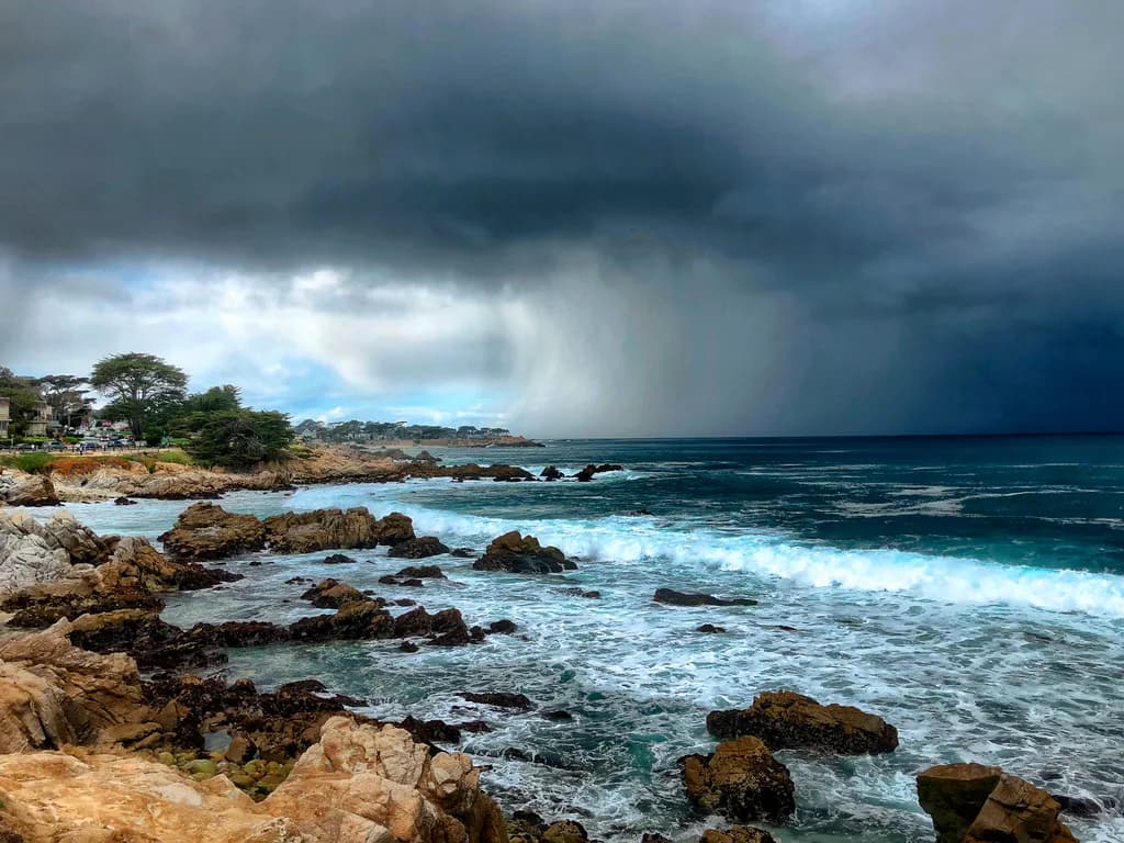 Beachside Storm