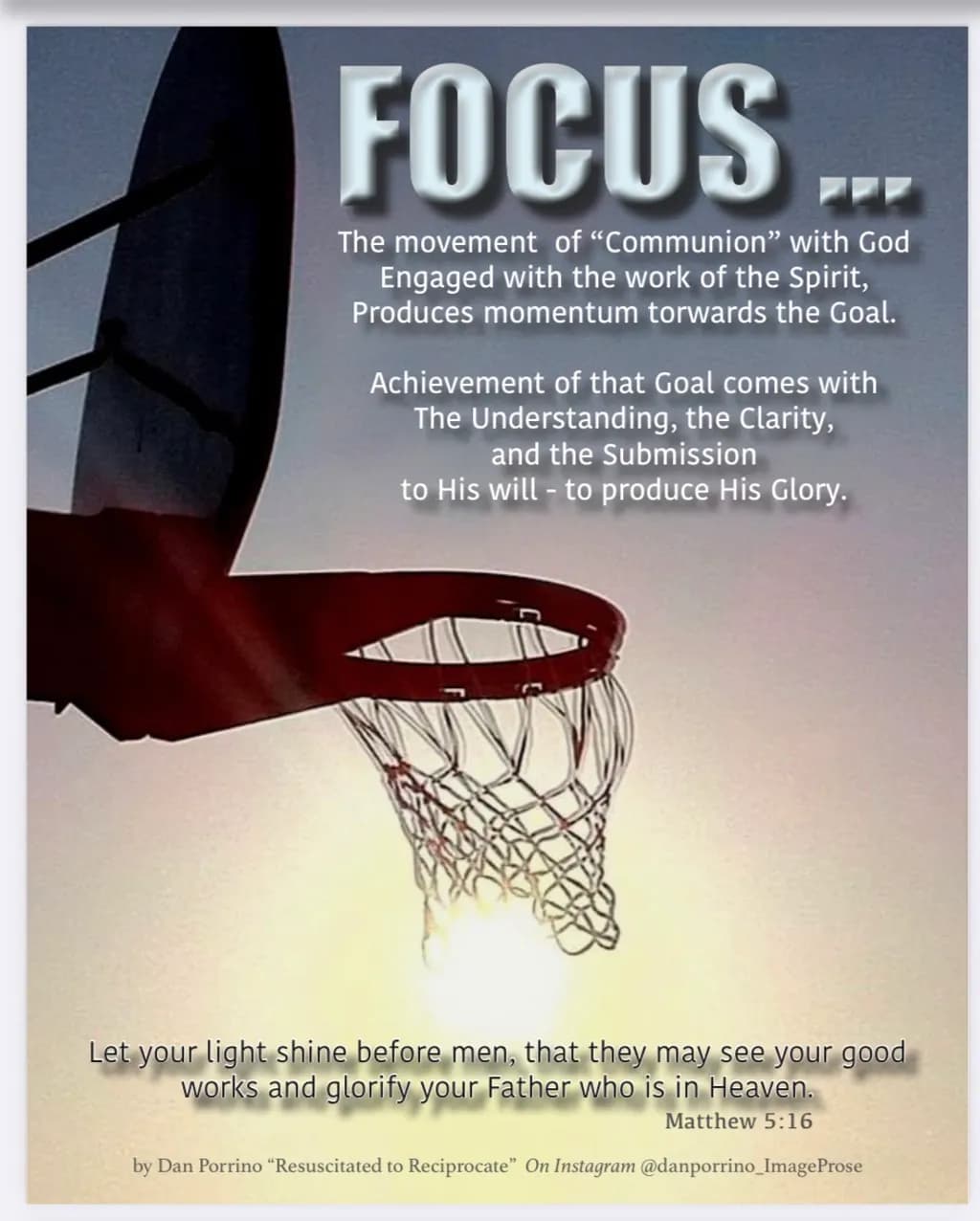 Focus on Goals