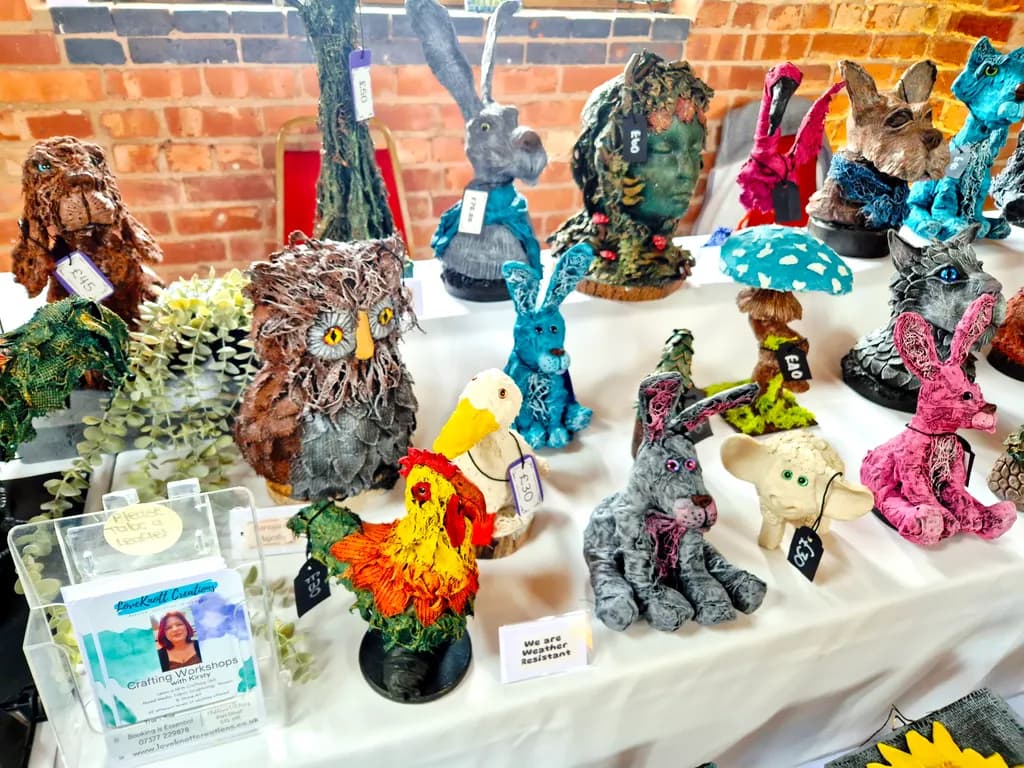 Whimsical Animal Busts