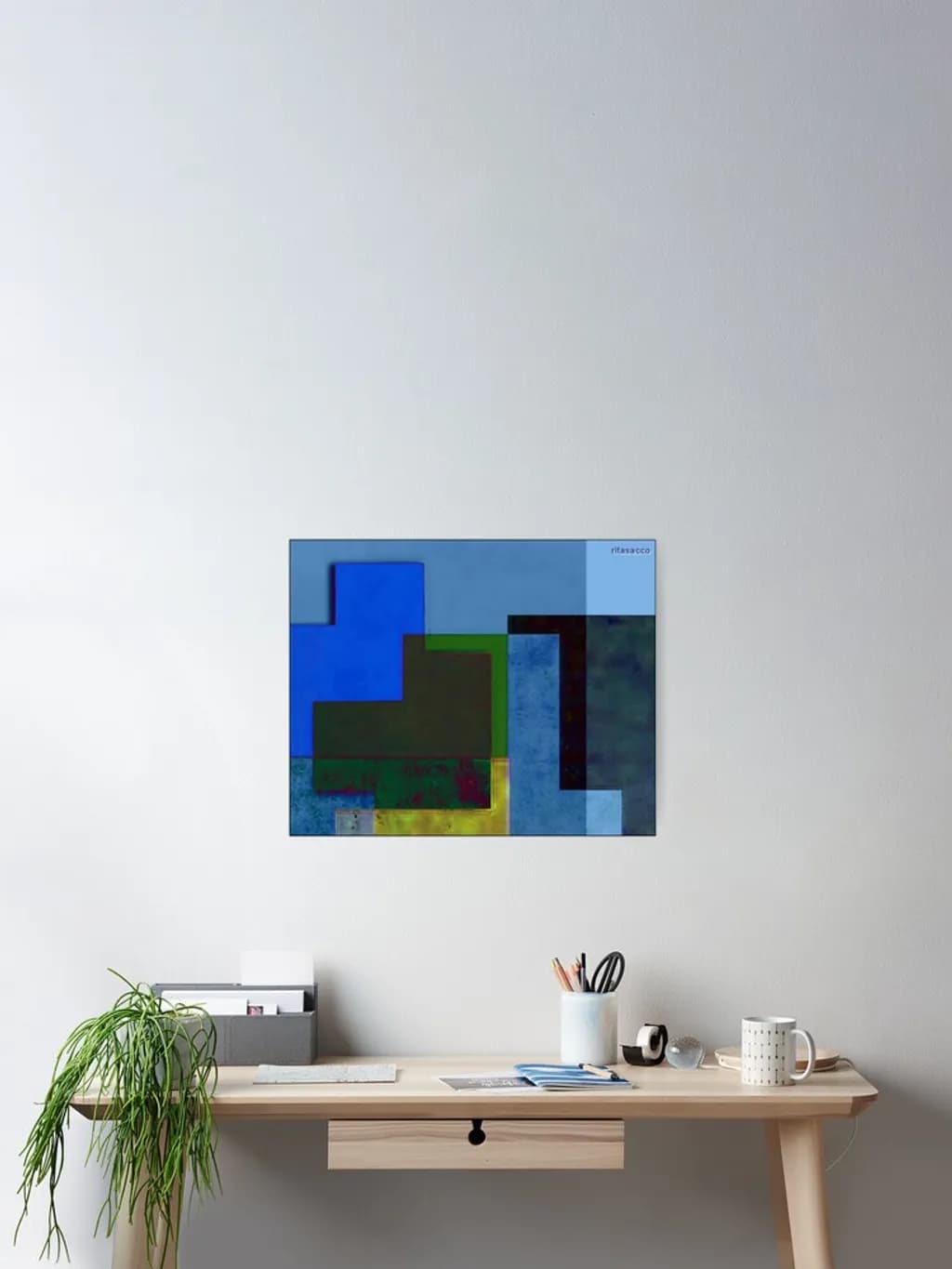 Abstract Poster Composition