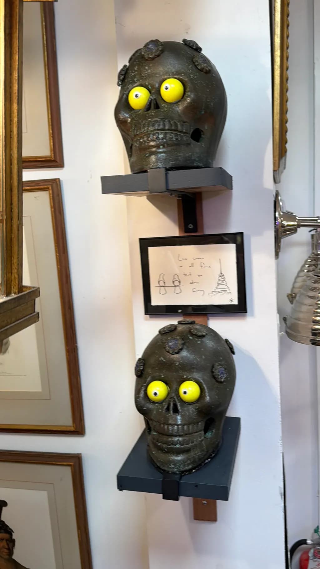 Yellow-Eyed Skulls