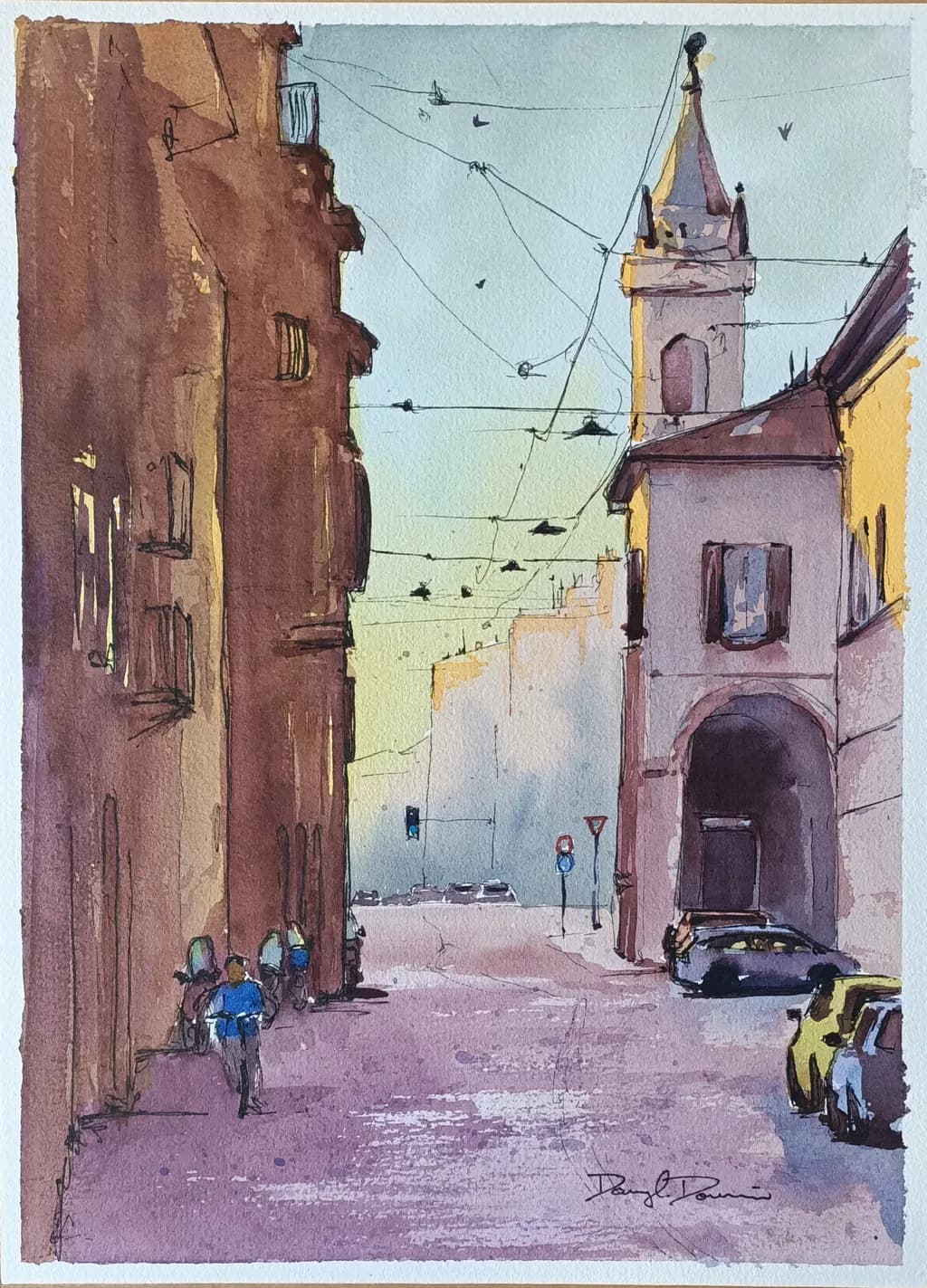 Quiet Street Scene
