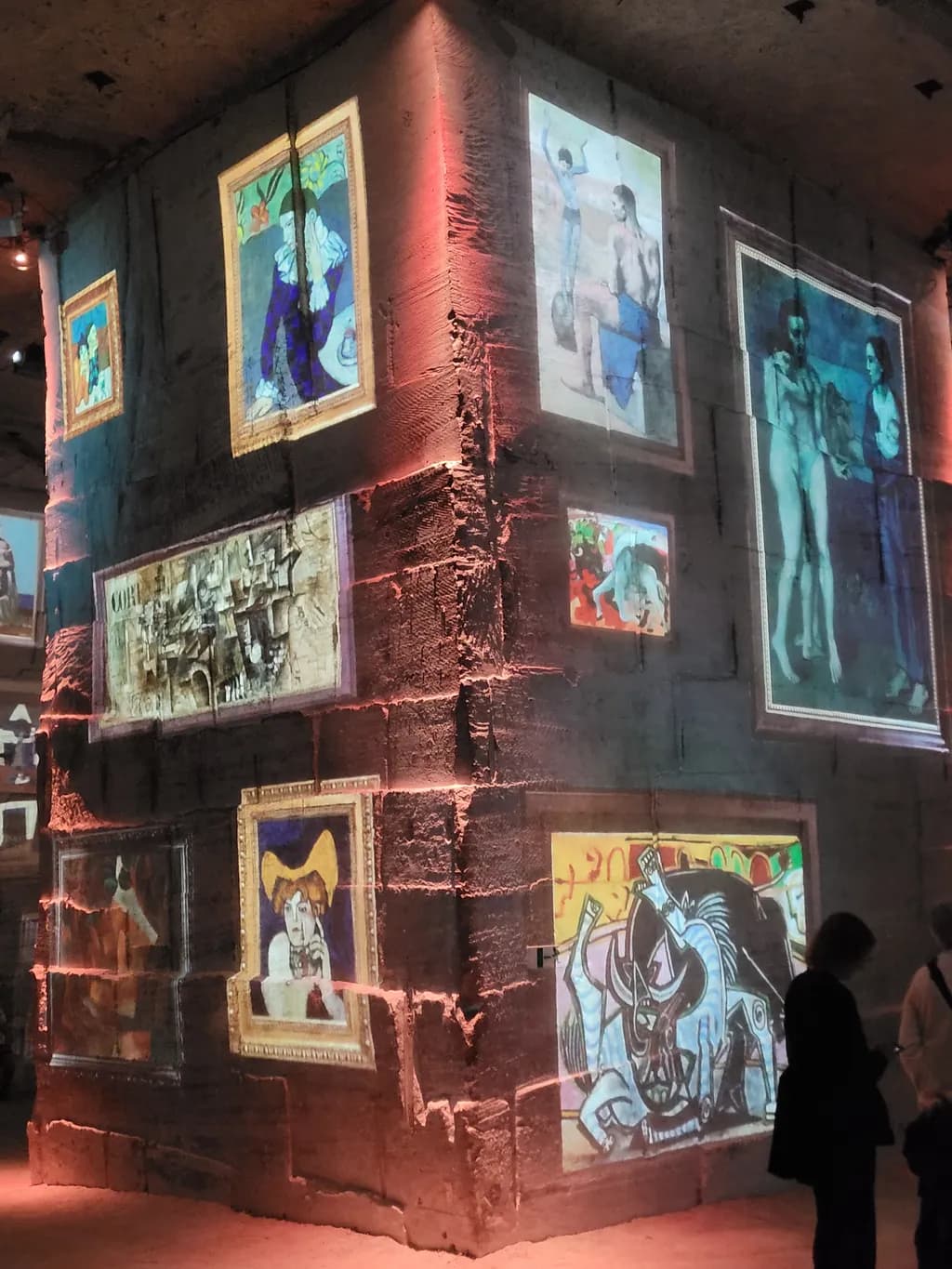 Corner Gallery Projection