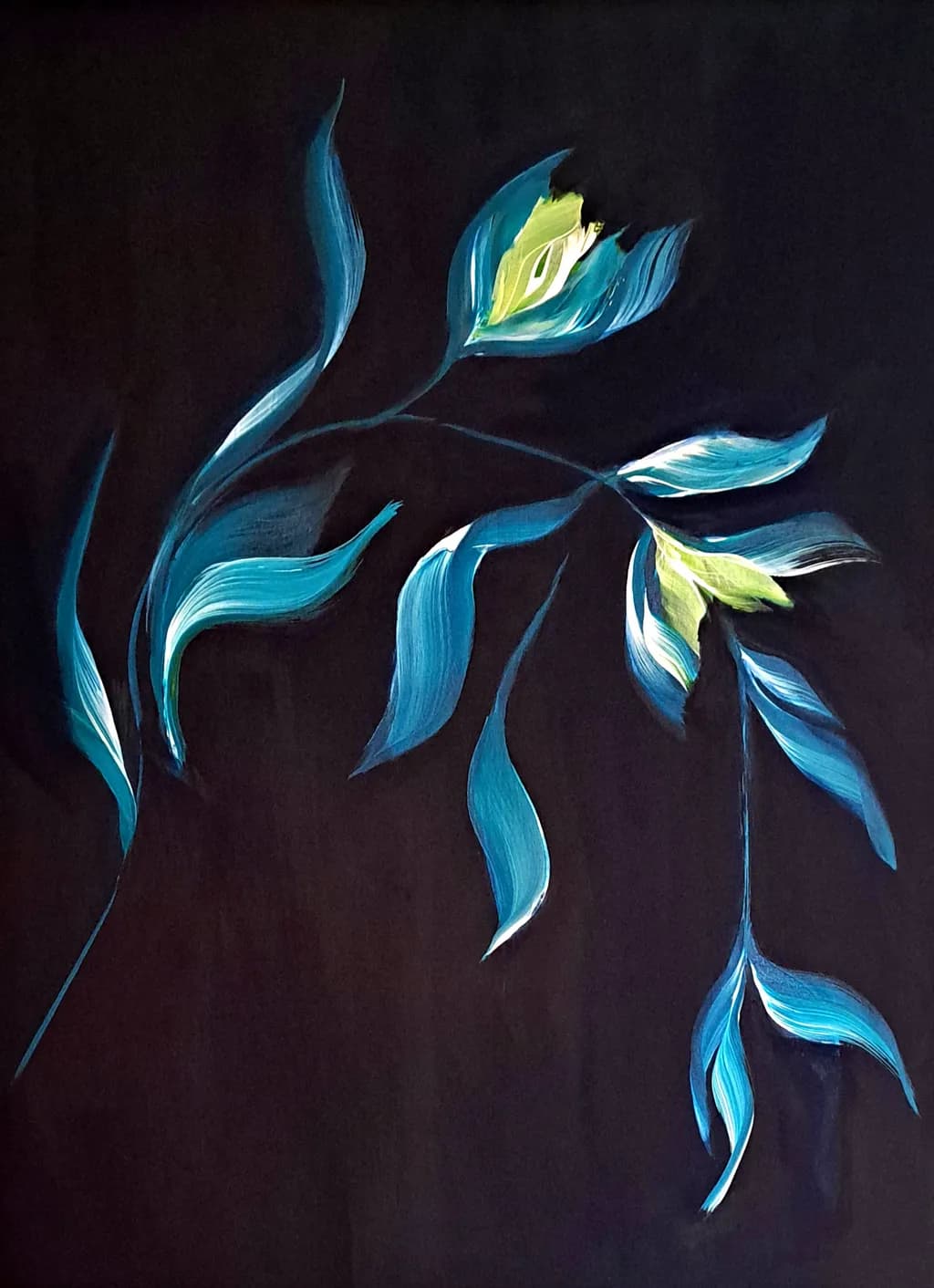 Blue Flora