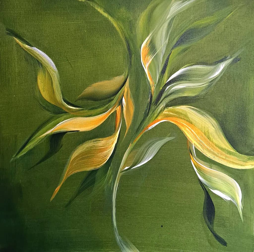 Golden Leaves Flow
