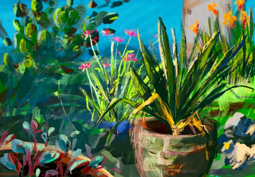 Lively Garden Harmony