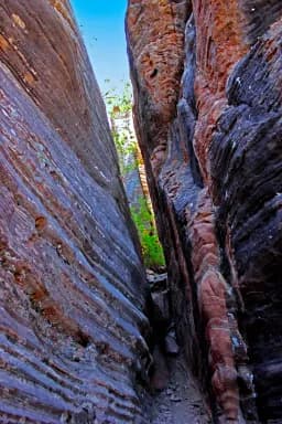 Narrow Canyon Passage