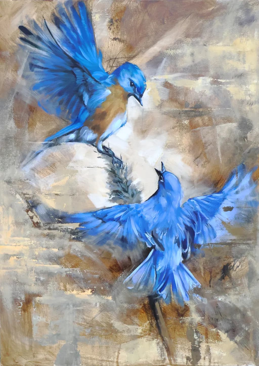 Swallows in Flight
