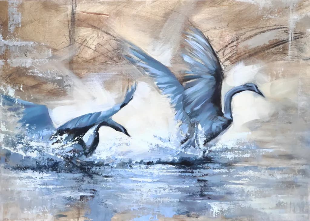 Playing Swans