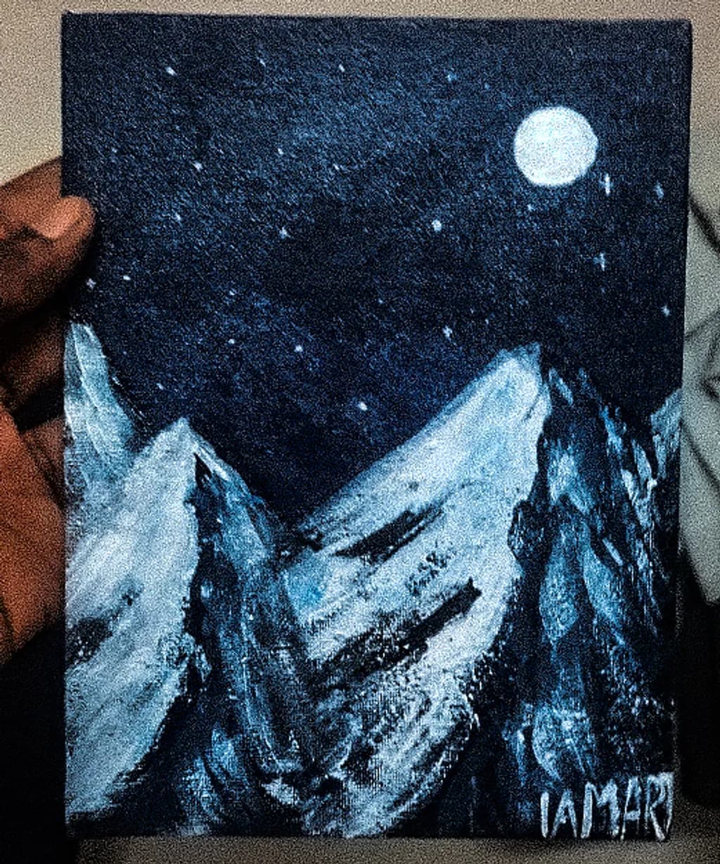 Moonlit Peaks